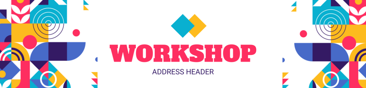 Workshop Address Header Template