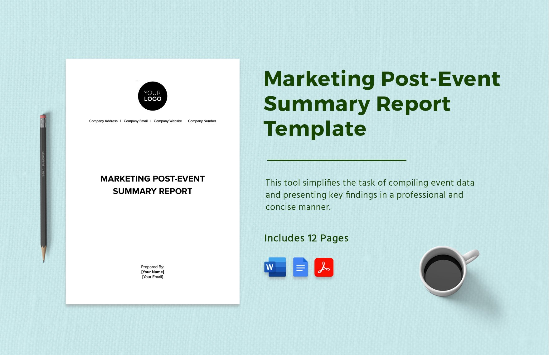 Marketing Post-Event Summary Report Template