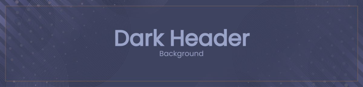 Free Dark Header Background Template