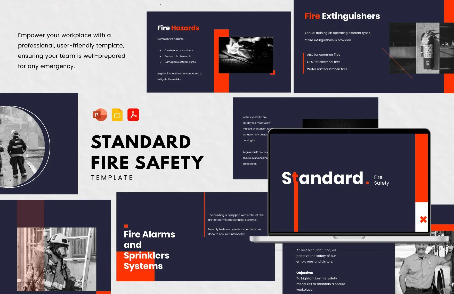 Free Standard Fire Safety in PDF, PowerPoint, Google Slides