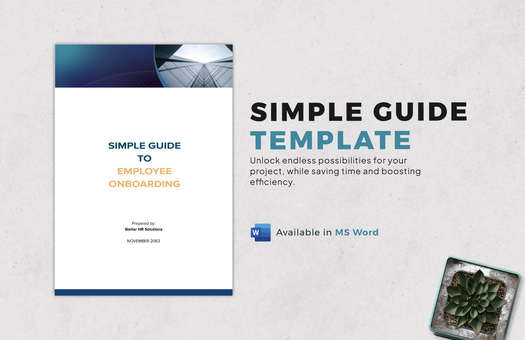Simple Guide Template in Word