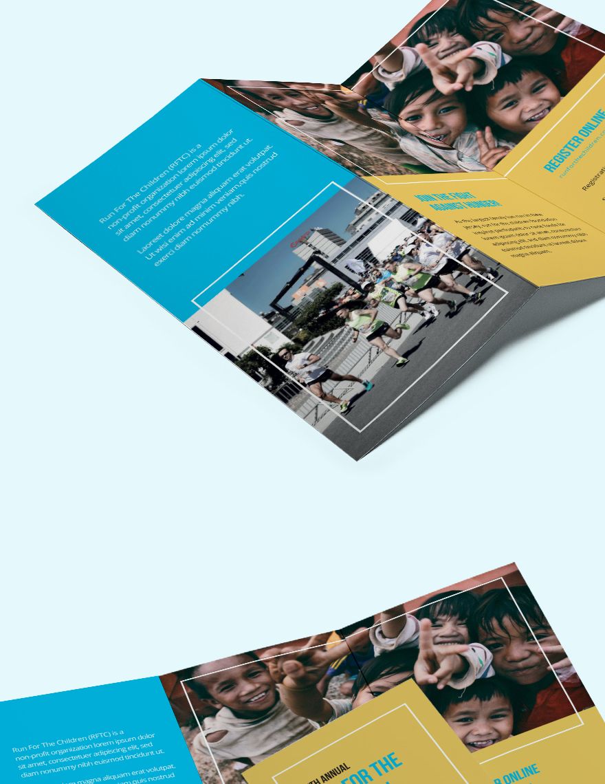 Charity Event Brochure Template