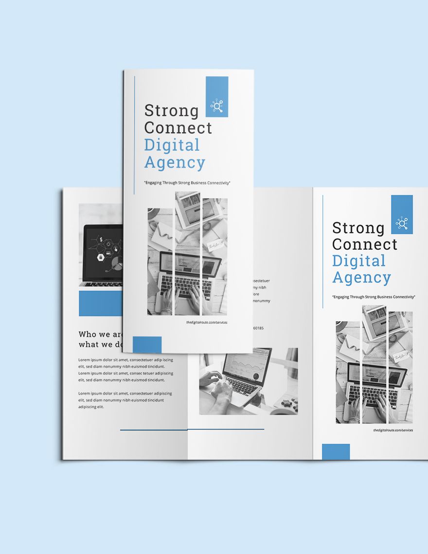 Digital Marketing Services Brochure Template