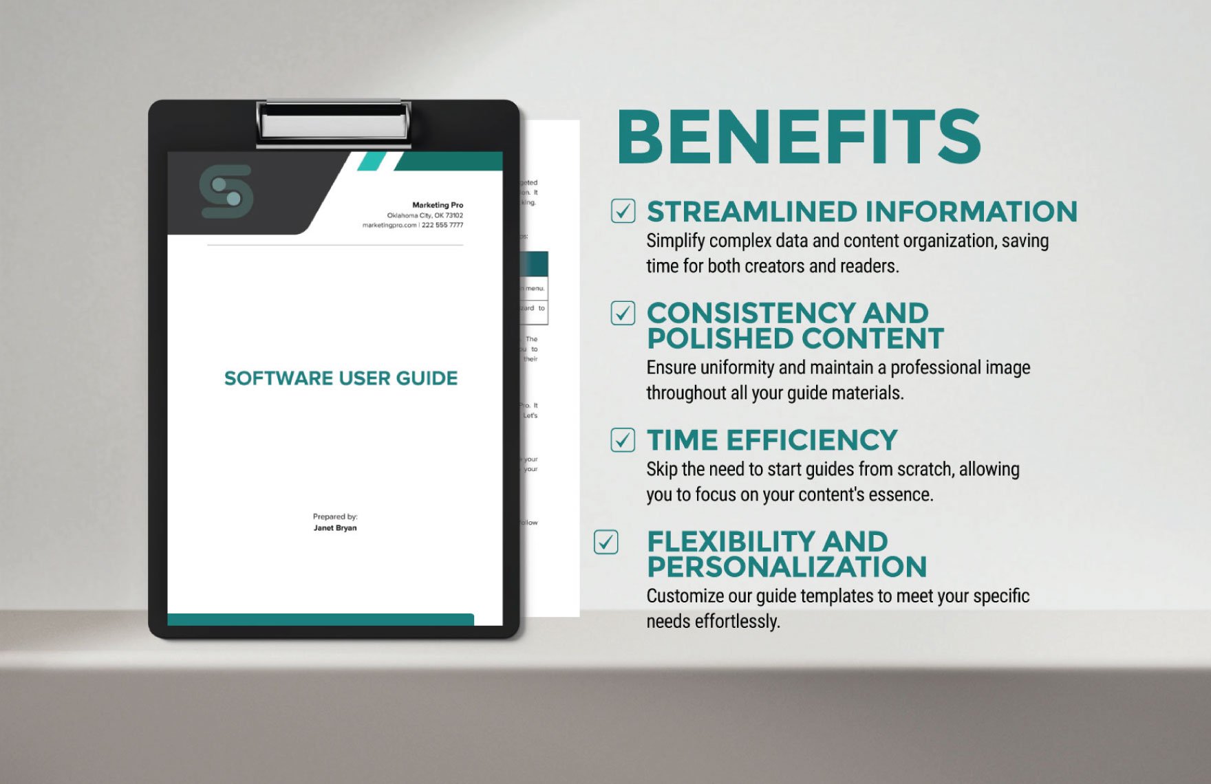 Software User Guide Template
