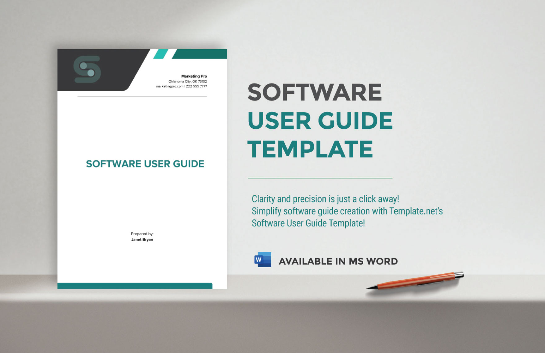 Software User Guide Template in Word - Download | Template.net