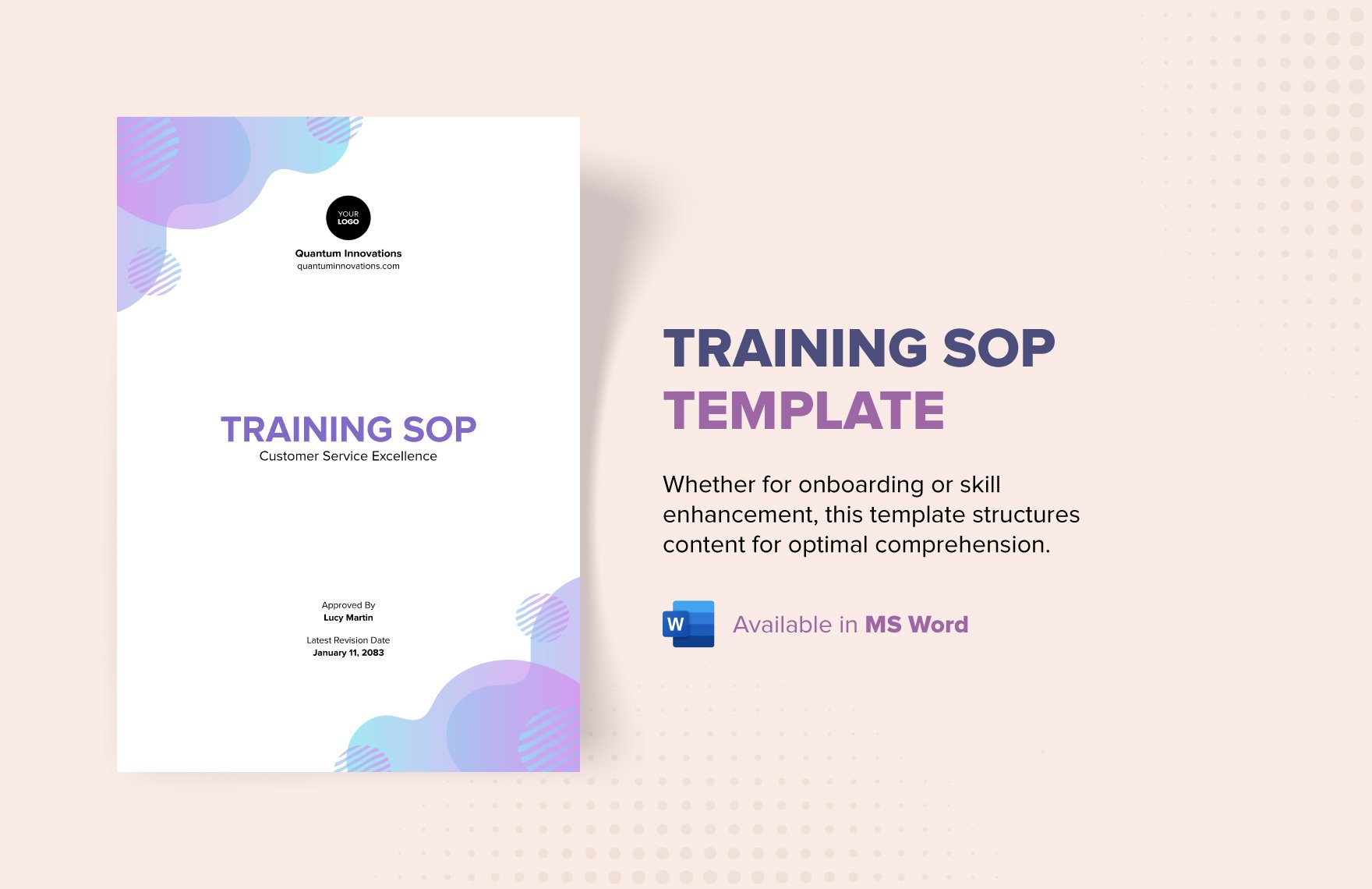 Training SOP Template