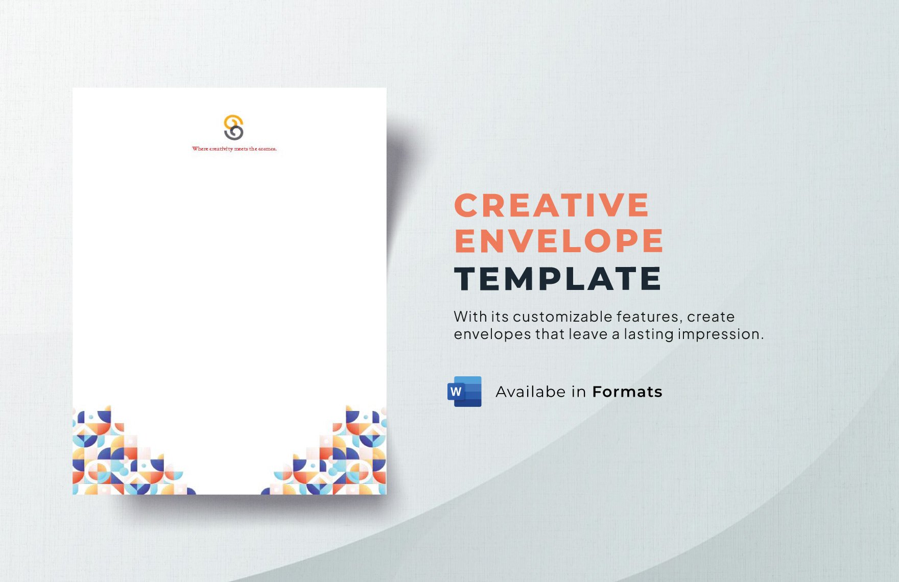 Creative Envelope Template