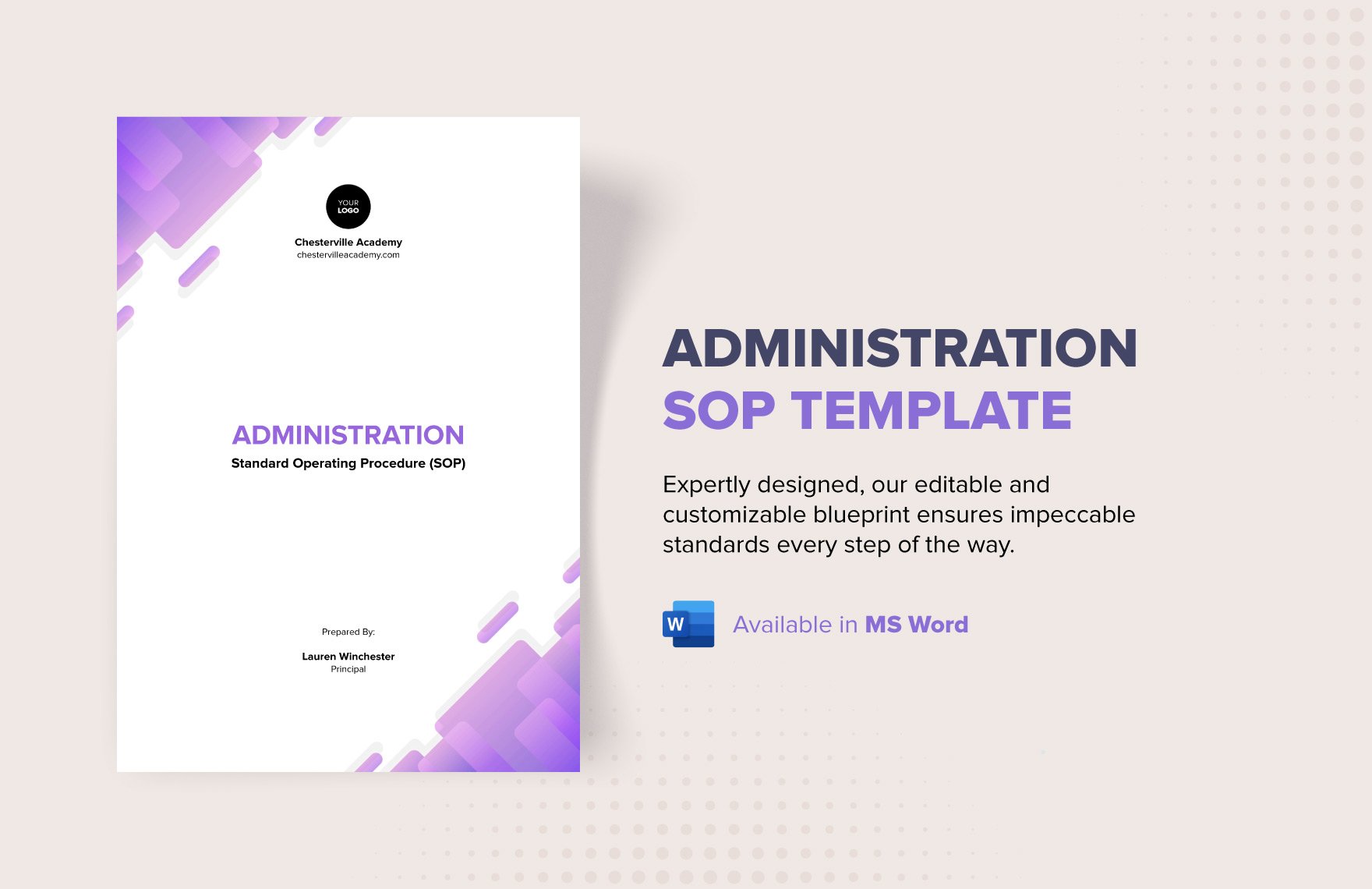 Administration SOP Template