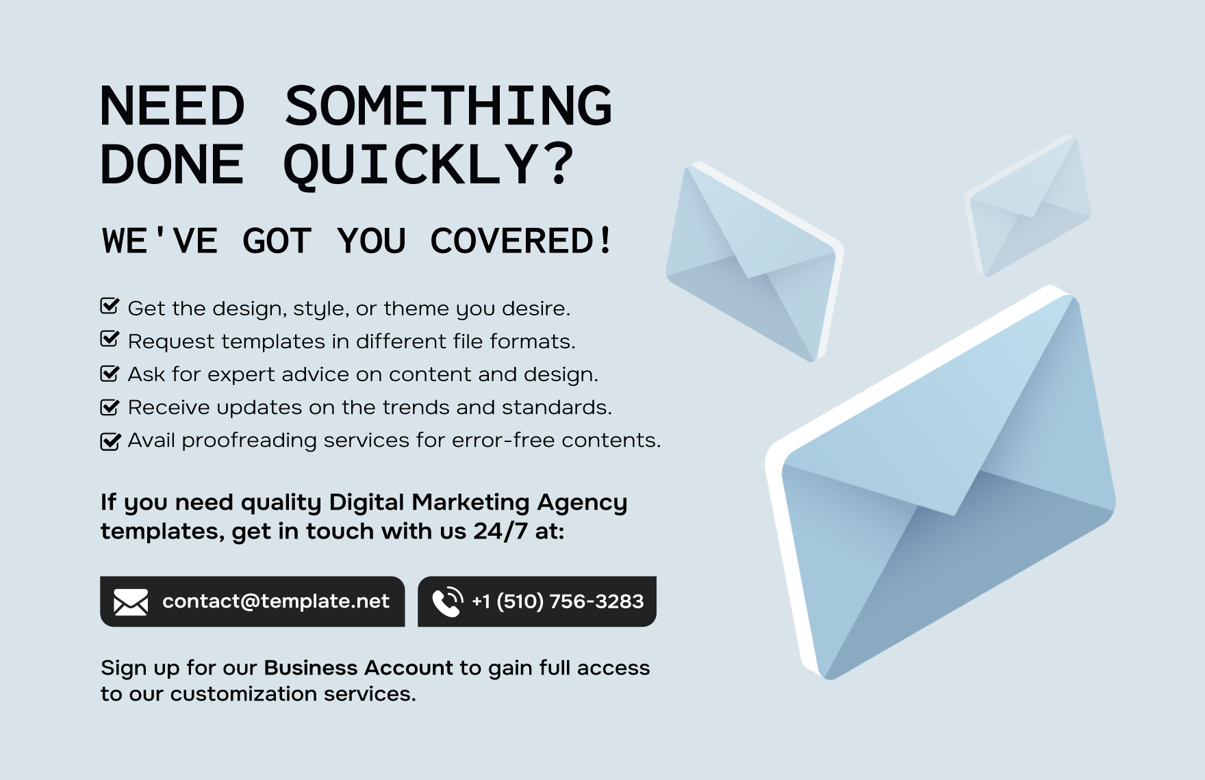 Digital Marketing Agency Email Signature Design Template