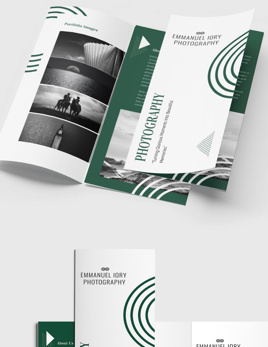 Modern Photography Brochure Template