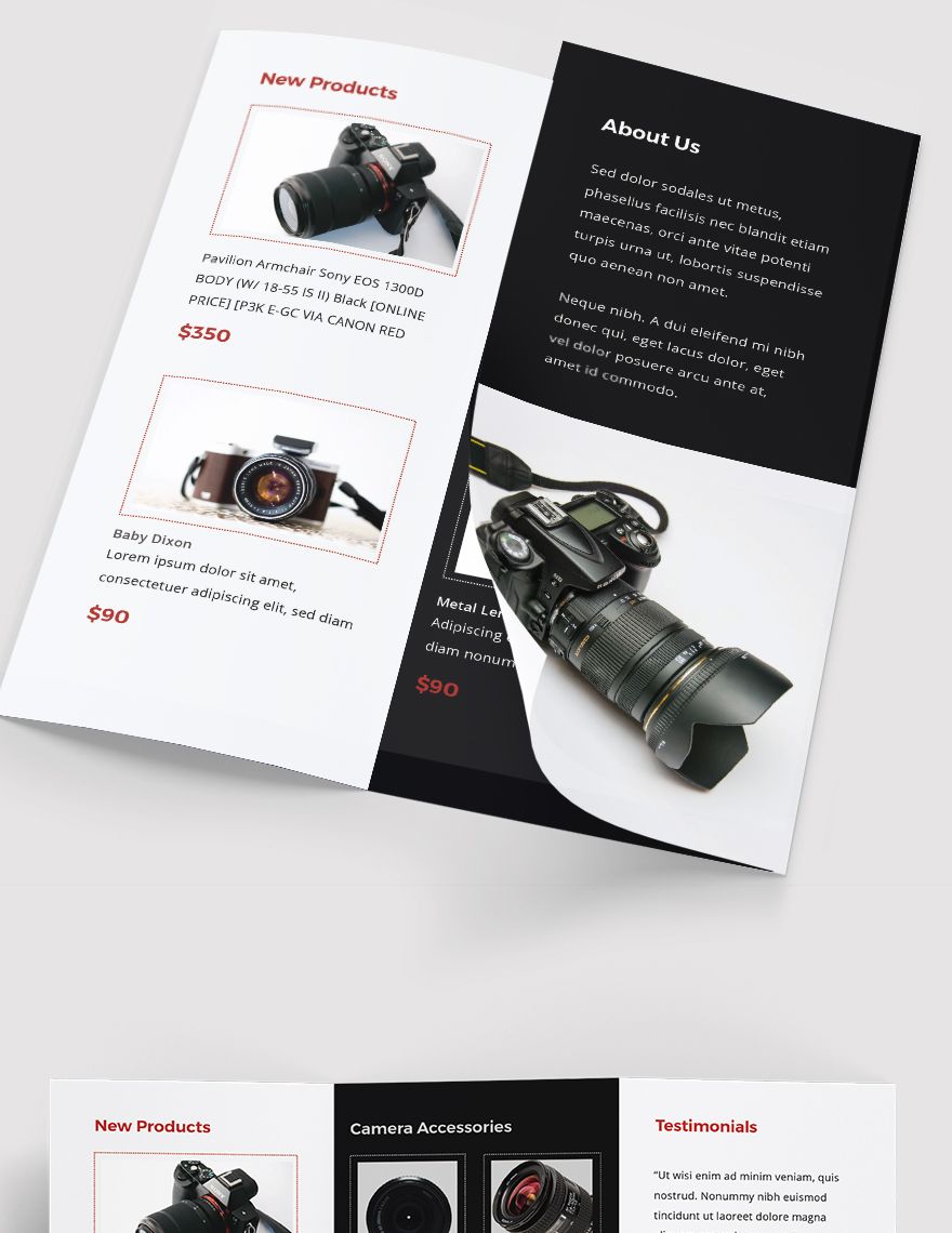 Product Sales Brochure Template