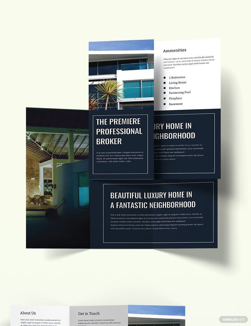 Property Sale Brochure Template