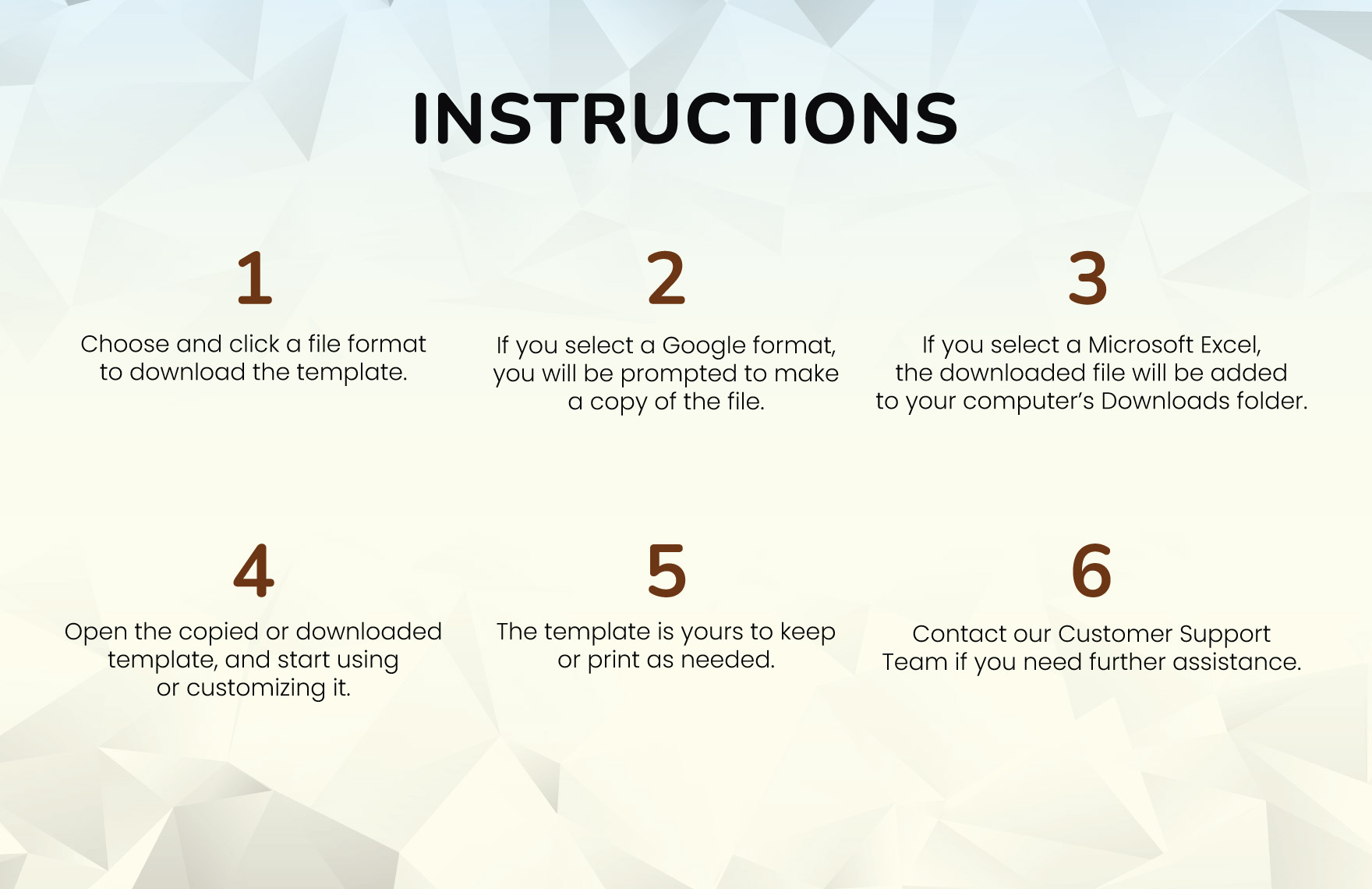 Business Checklist Template