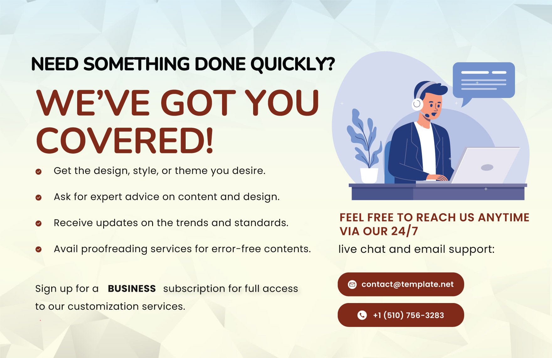 Business Checklist Template