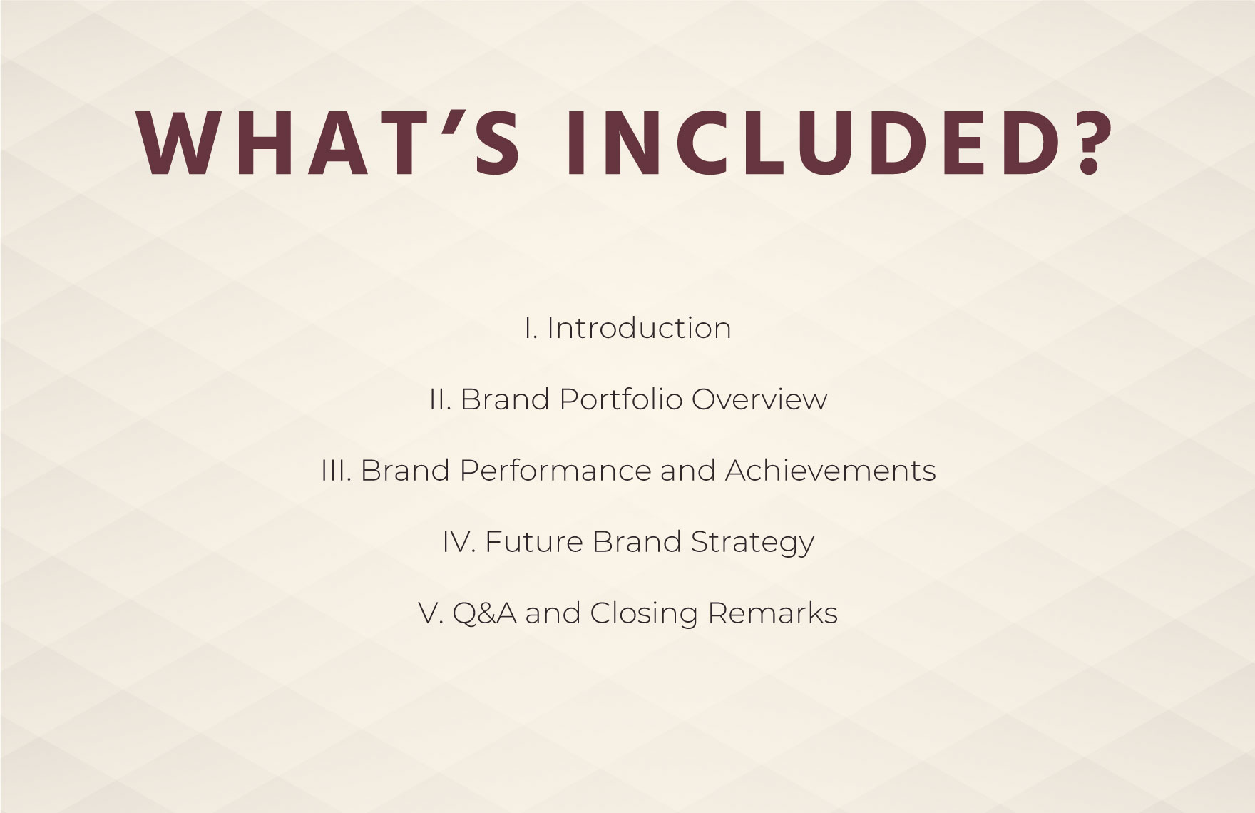 Marketing Brand Portfolio Presentation Template