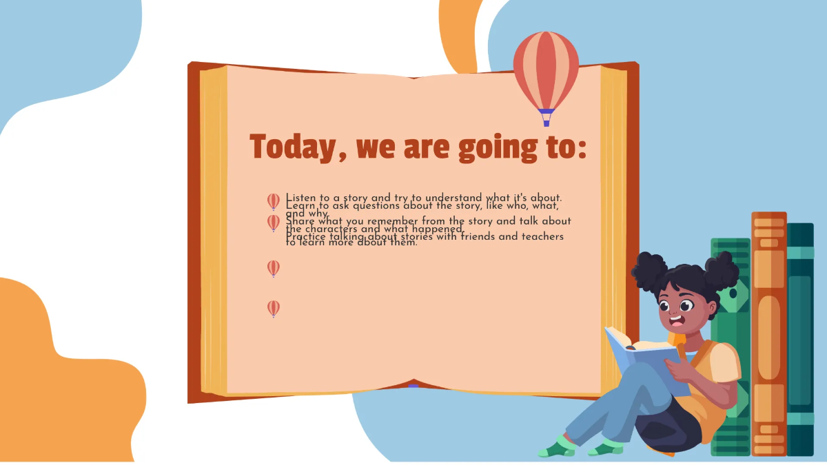 Free Asking and Answering Simple Questions About A Story Template to Edit Online