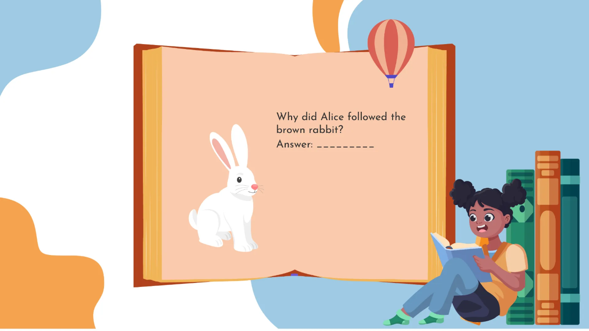 Free Asking and Answering Simple Questions About A Story Template to Edit Online