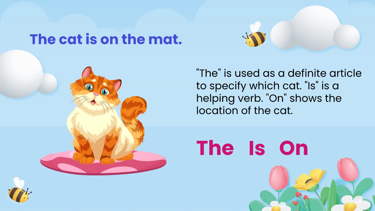 Free Using Sight Words in Simple Sentences Template to Edit Online