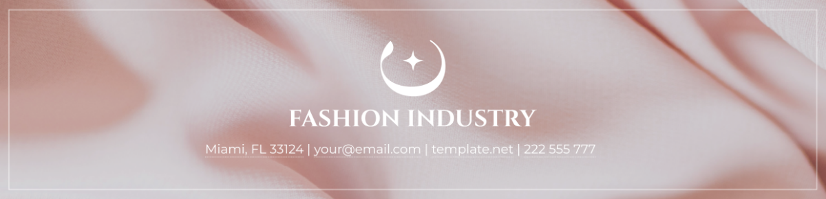 Fashion Industry Header Format