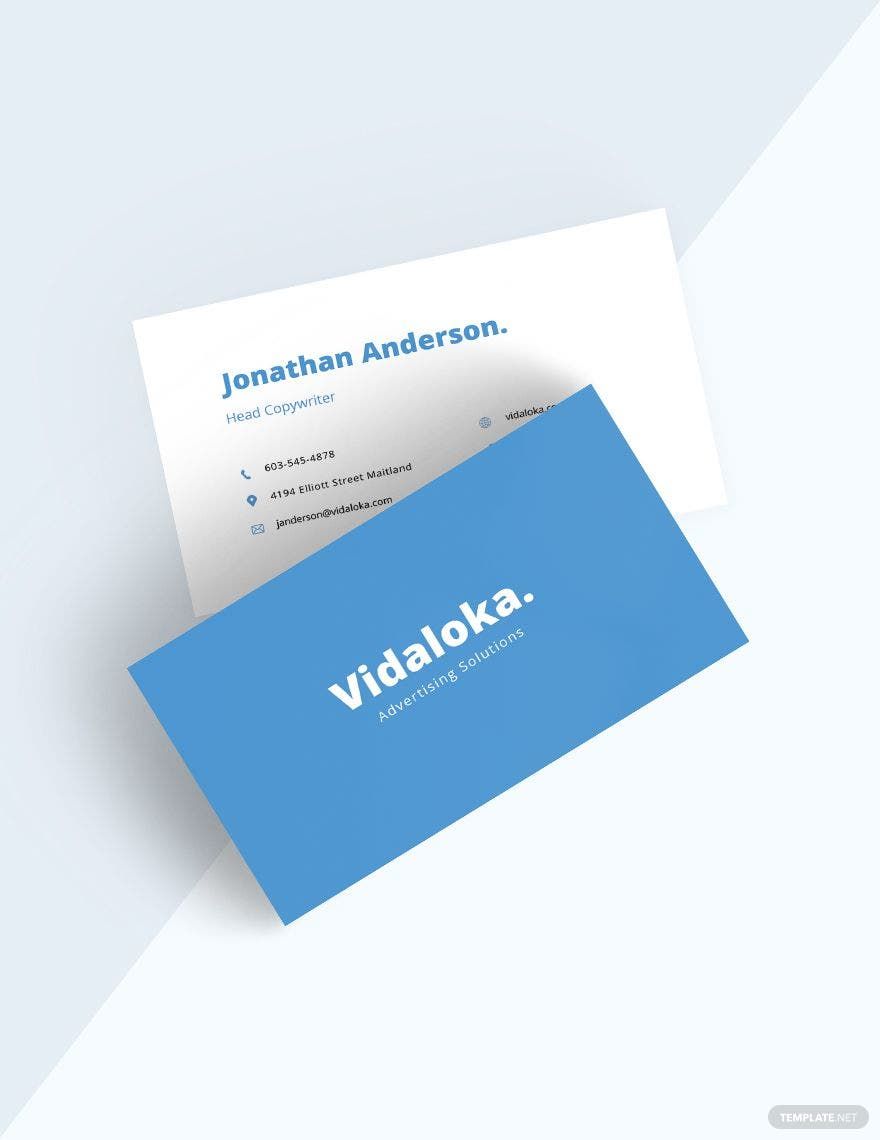 DIY Business Card Template