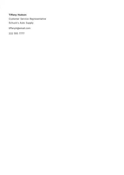 Free Product Return Approval Letter  Template to Edit Online