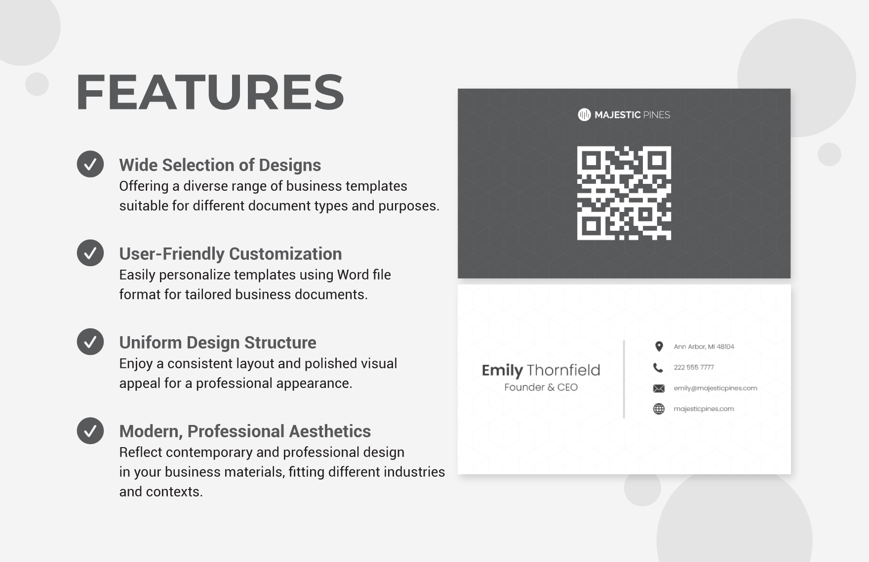 Small Business Card Template