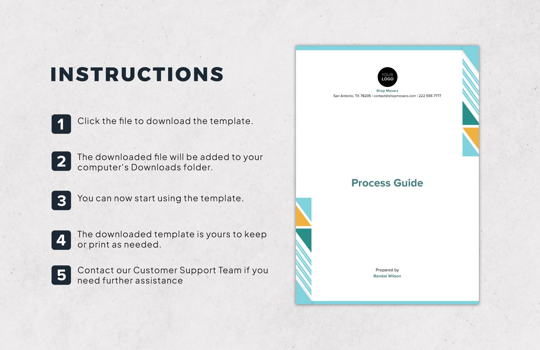 Process Guide Template