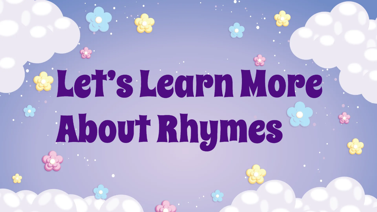 Free Reading And Reciting Nursery Rhymes and Poems Template to Edit Online