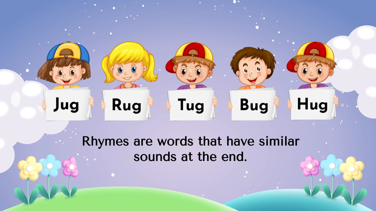 Free Reading And Reciting Nursery Rhymes and Poems Template to Edit Online
