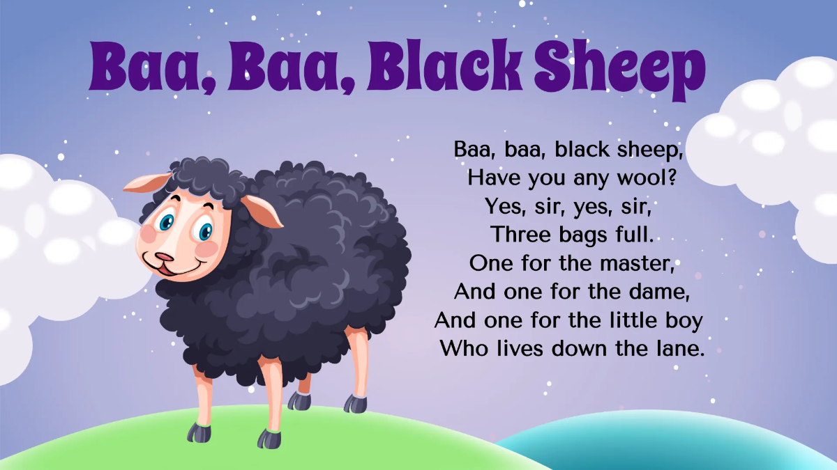 Free Reading And Reciting Nursery Rhymes and Poems Template to Edit Online