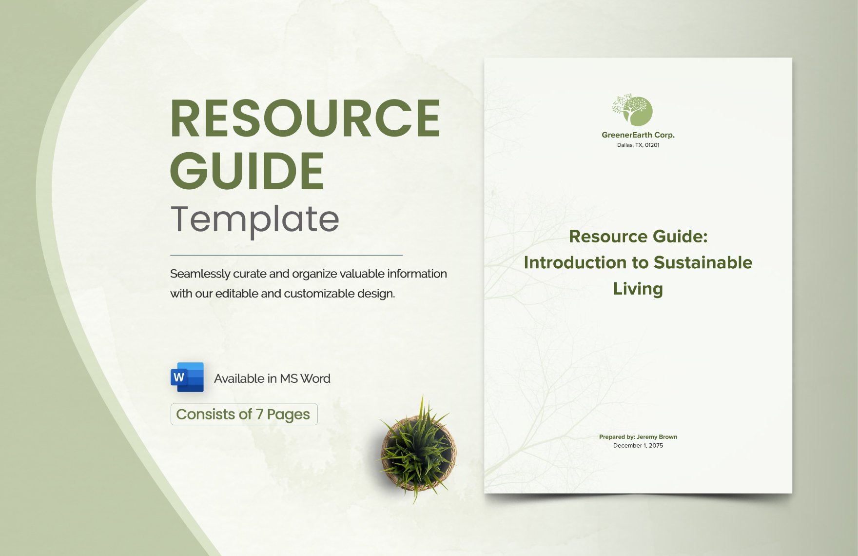 Resource Guide Template