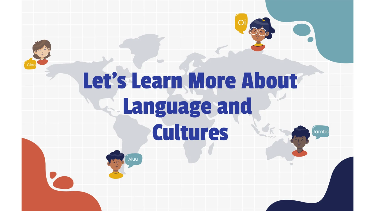 Free Exploring Languages and Cultures Template to Edit Online