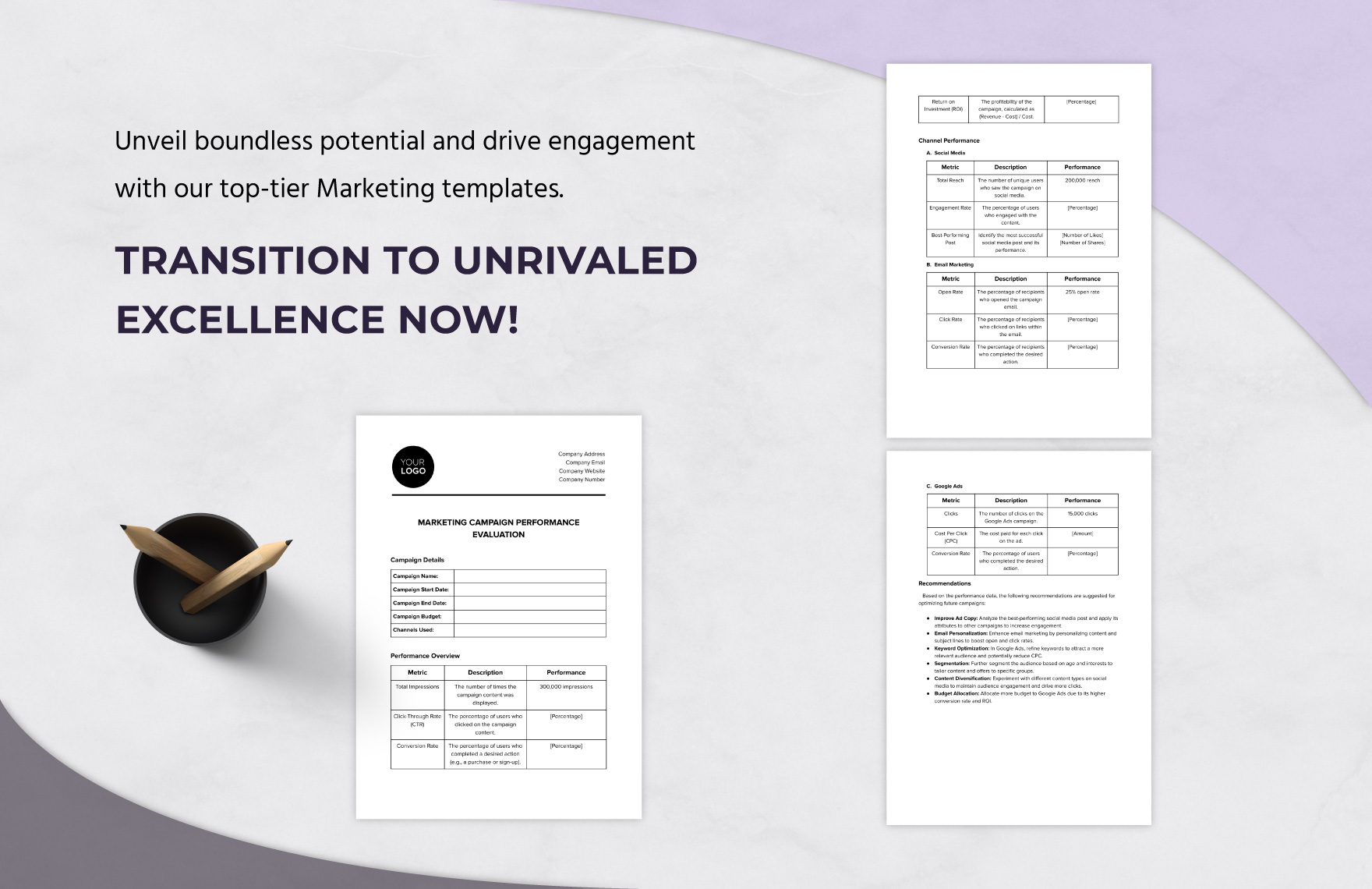 Marketing Campaign Performance Evaluation Template