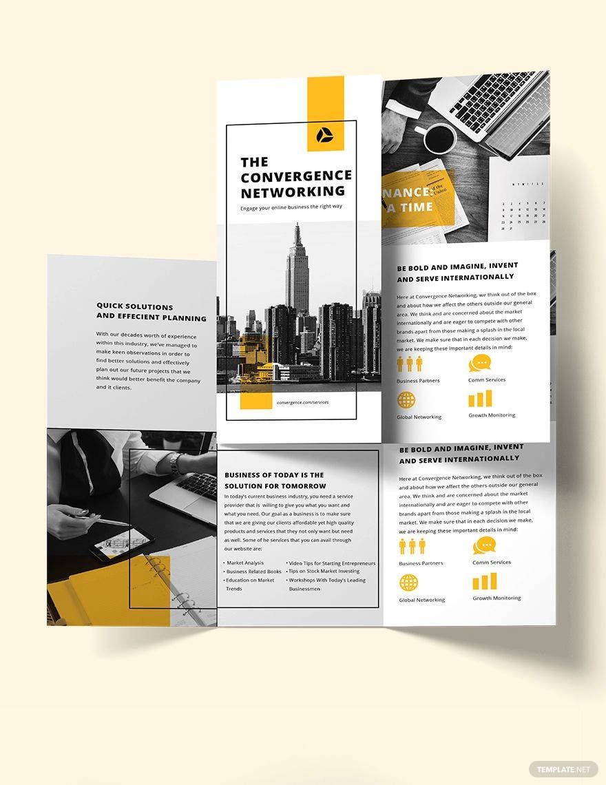 Business Marketing Brochure Template