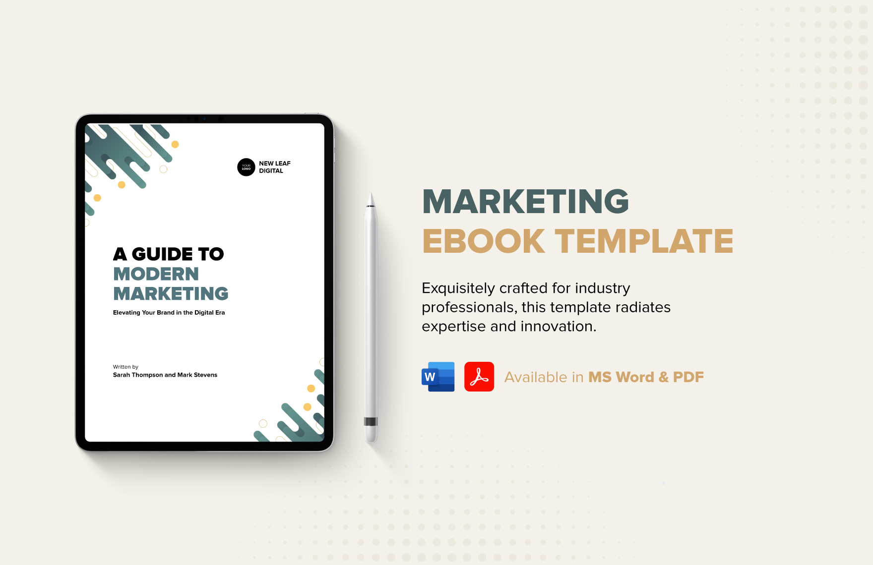 Marketing Ebook Template - Download in Word, PDF | Template.net