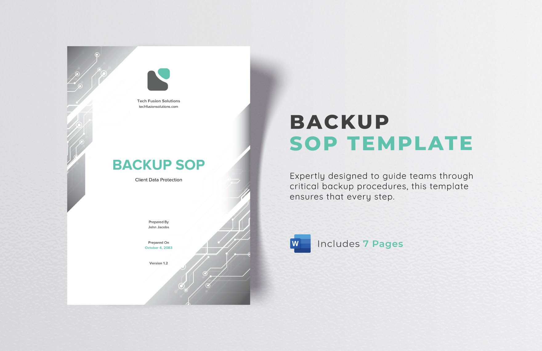Backup SOP Template