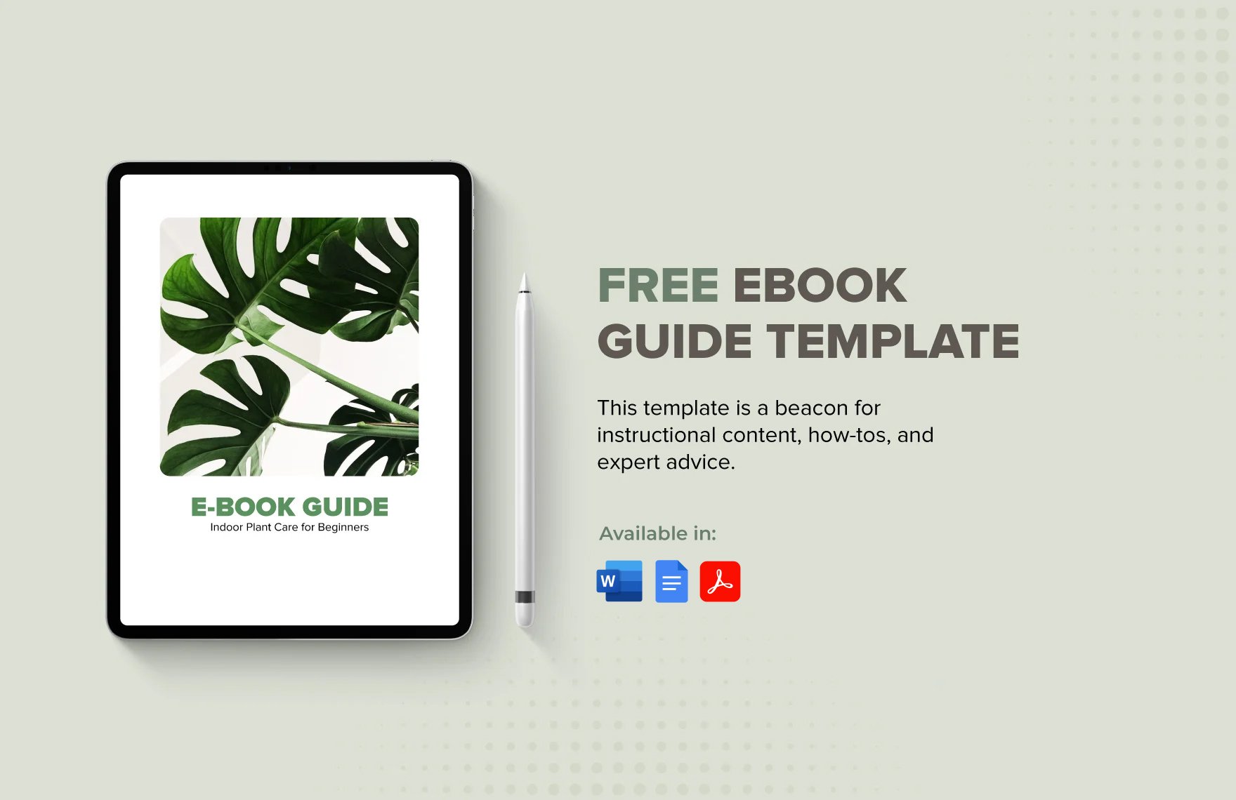Free Ebook Guide Template in Word, Google Docs, PDF