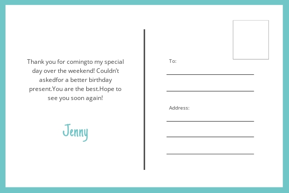 Thank You Postcard Template Free JPG Illustrator Word Apple Pages 