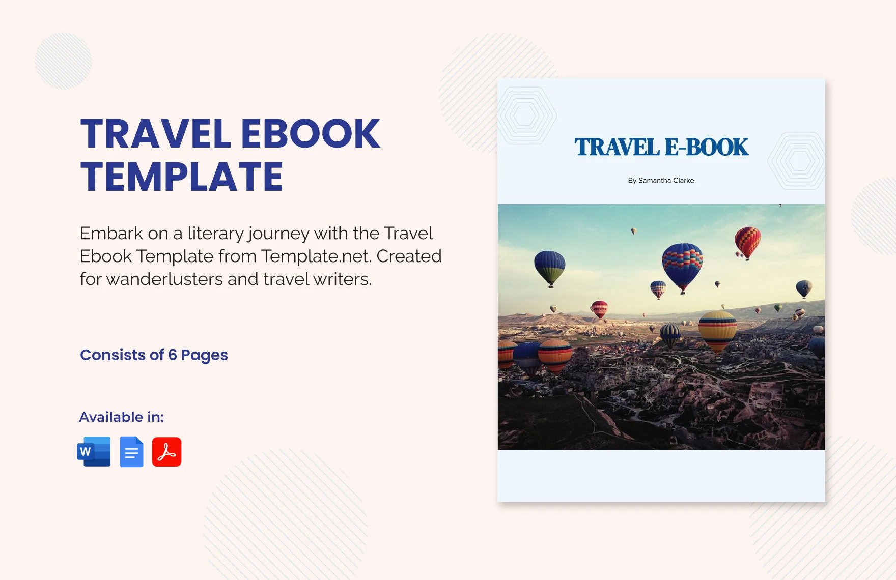 Travel Ebook Template