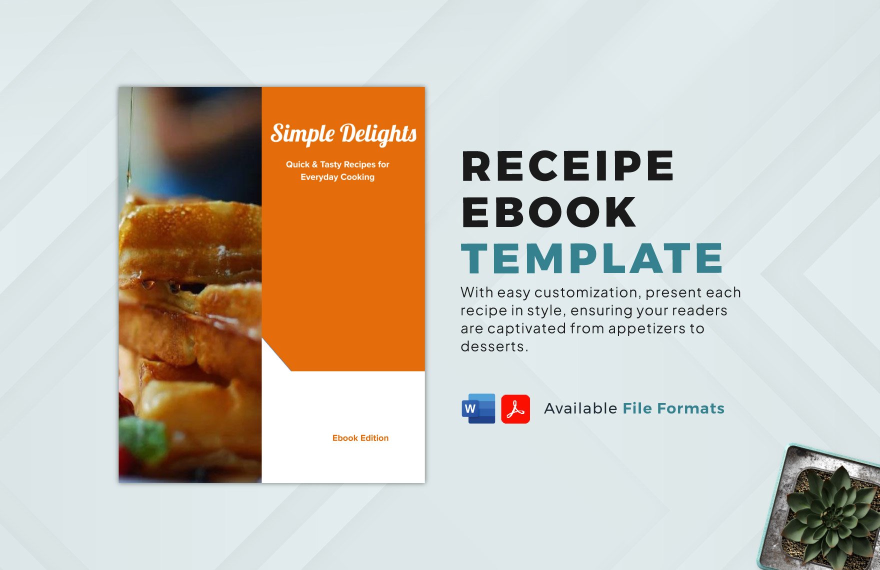 Recipe Ebook Template Download in Word PDF Template net