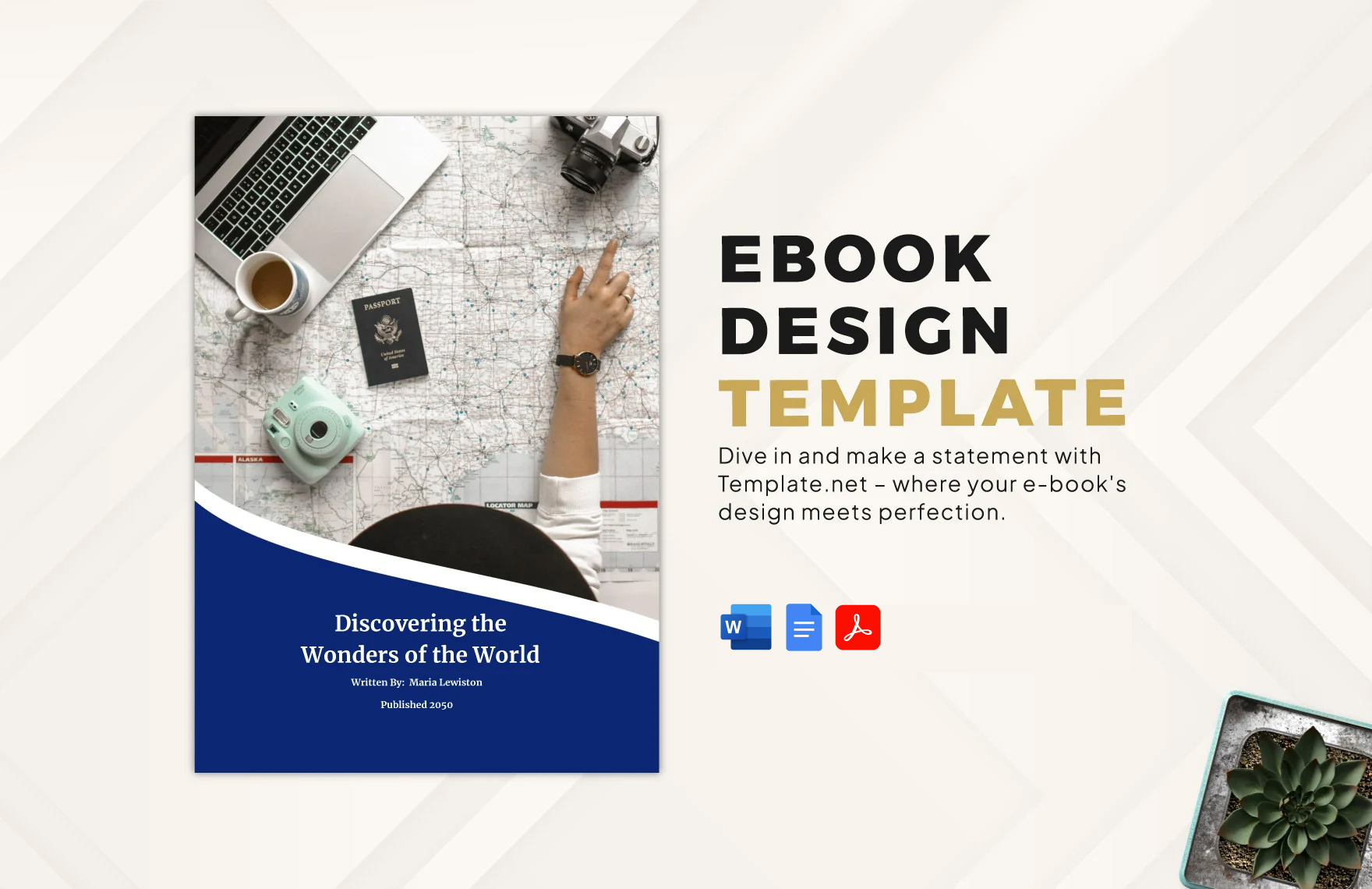 Ebook Design Template in Word, PDF - Download | Template.net