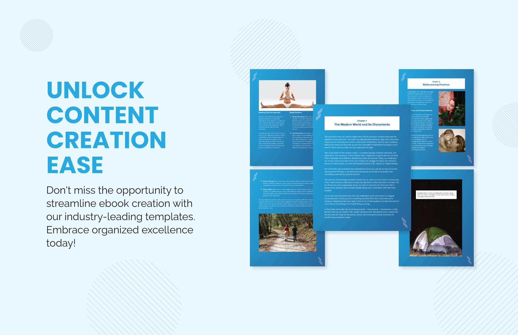 Ebook Pages Template