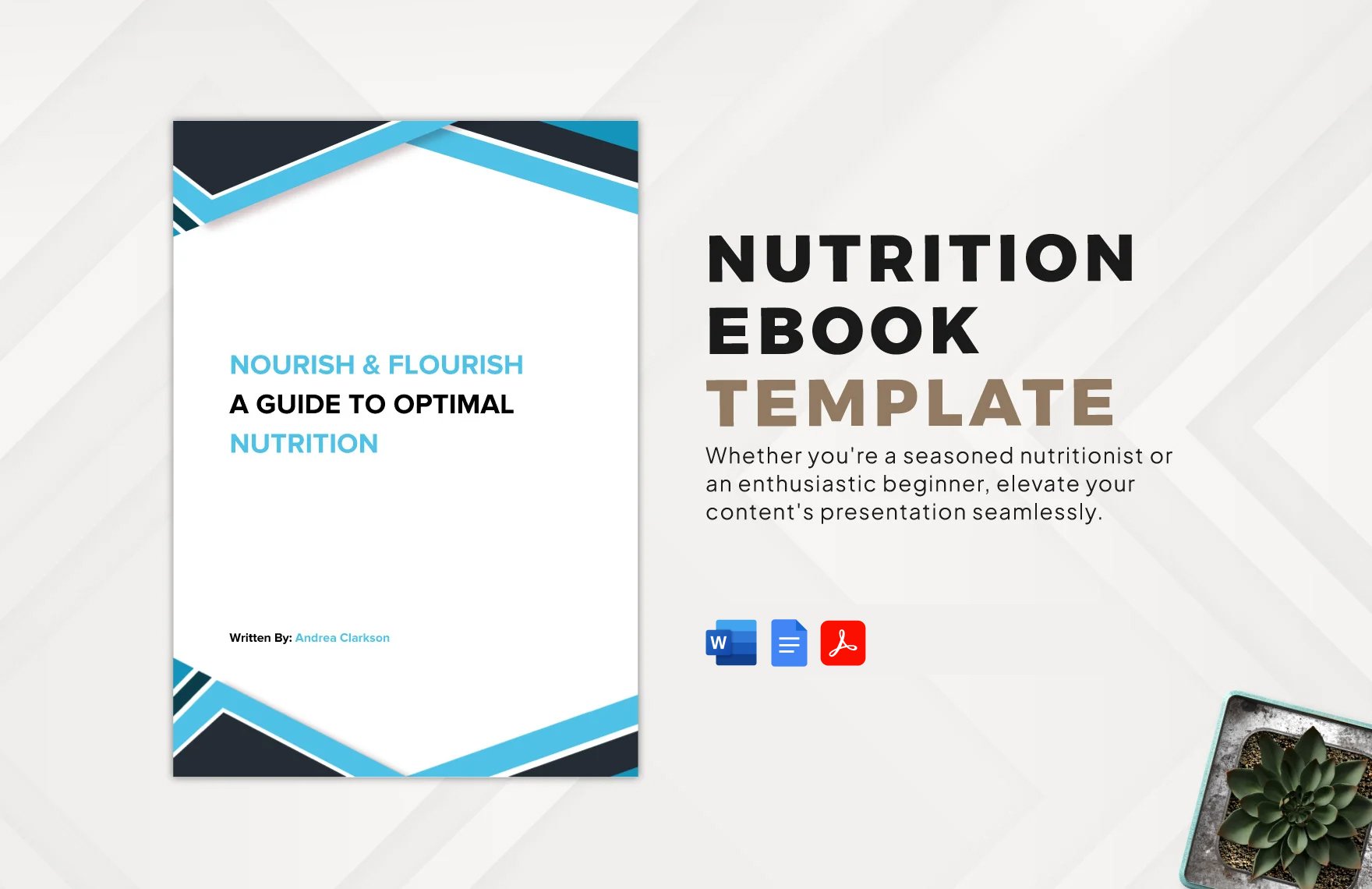 Nutrition Ebook Template in Word, Google Docs, PDF, PowerPoint