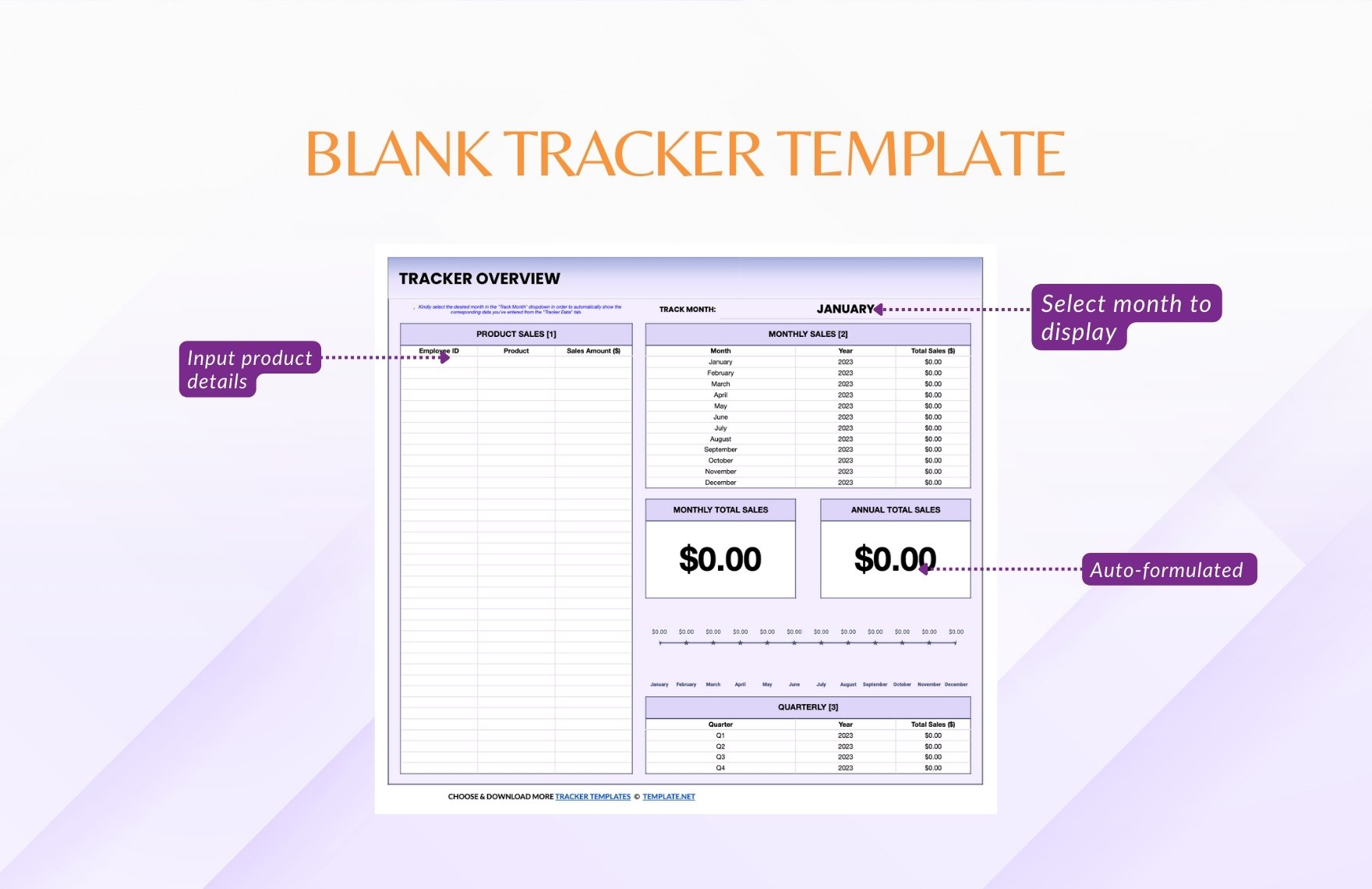 Blank Tracker Template
