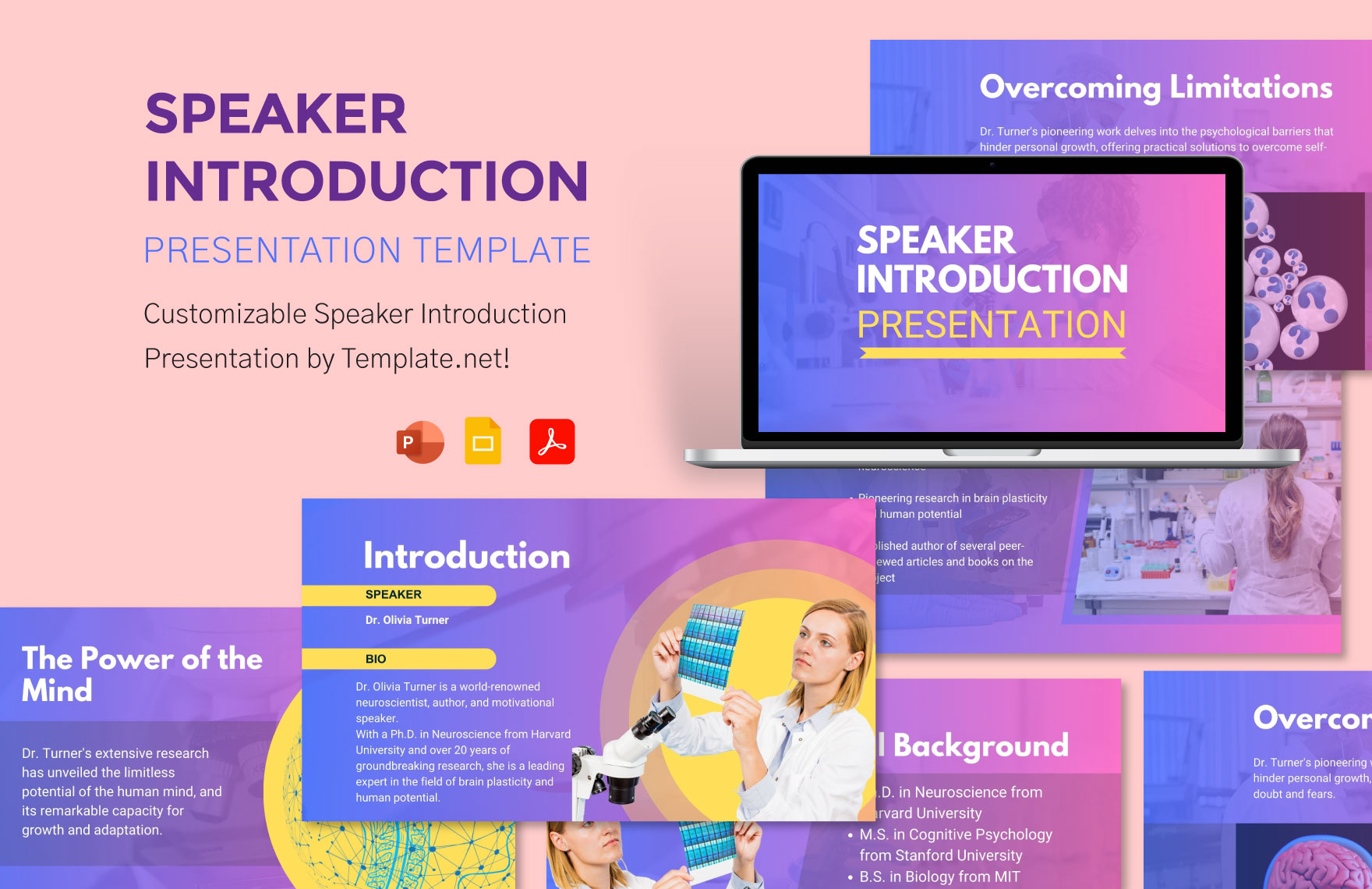 Speaker Introduction Template