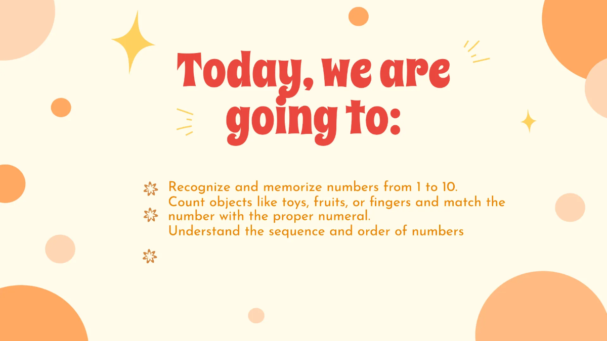 Free Counting from 1 to 10  Template to Edit Online Free Counting from 1 to 10  Template to Edit Online