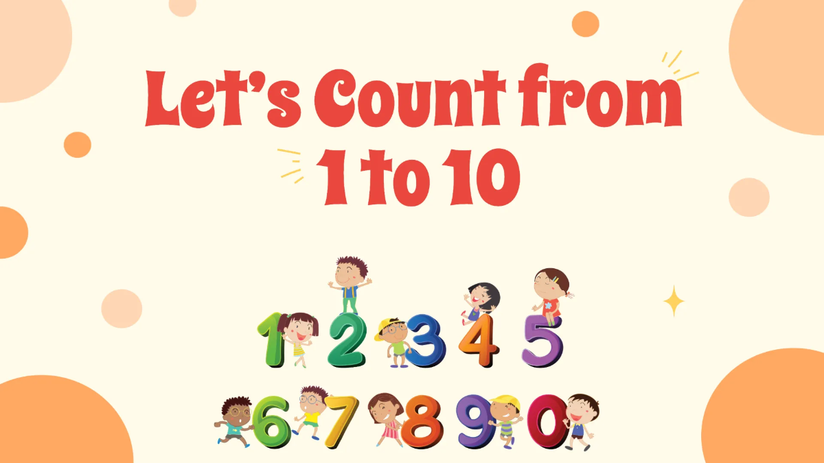 Free Counting from 1 to 10  Template to Edit Online Free Counting from 1 to 10  Template to Edit Online