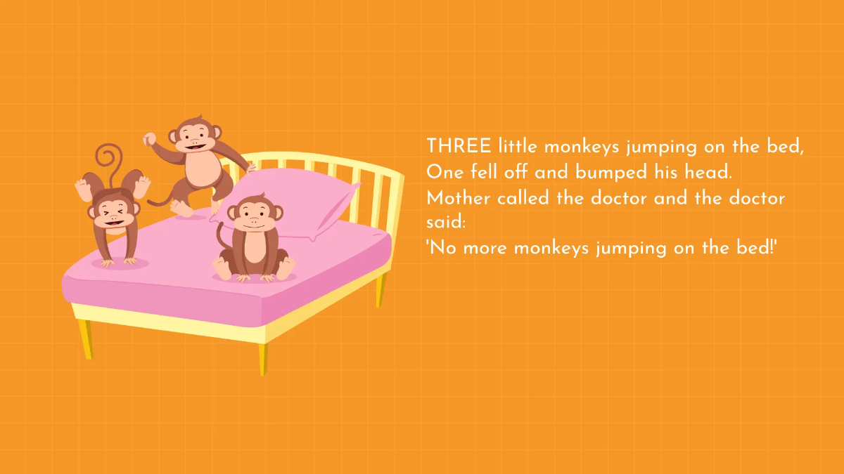 Free Counting with Rhymes and Songs Template to Edit Online