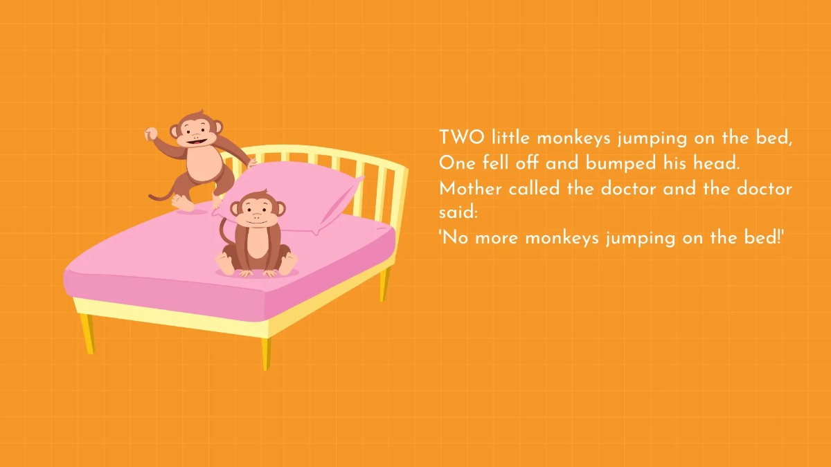 Free Counting with Rhymes and Songs Template to Edit Online