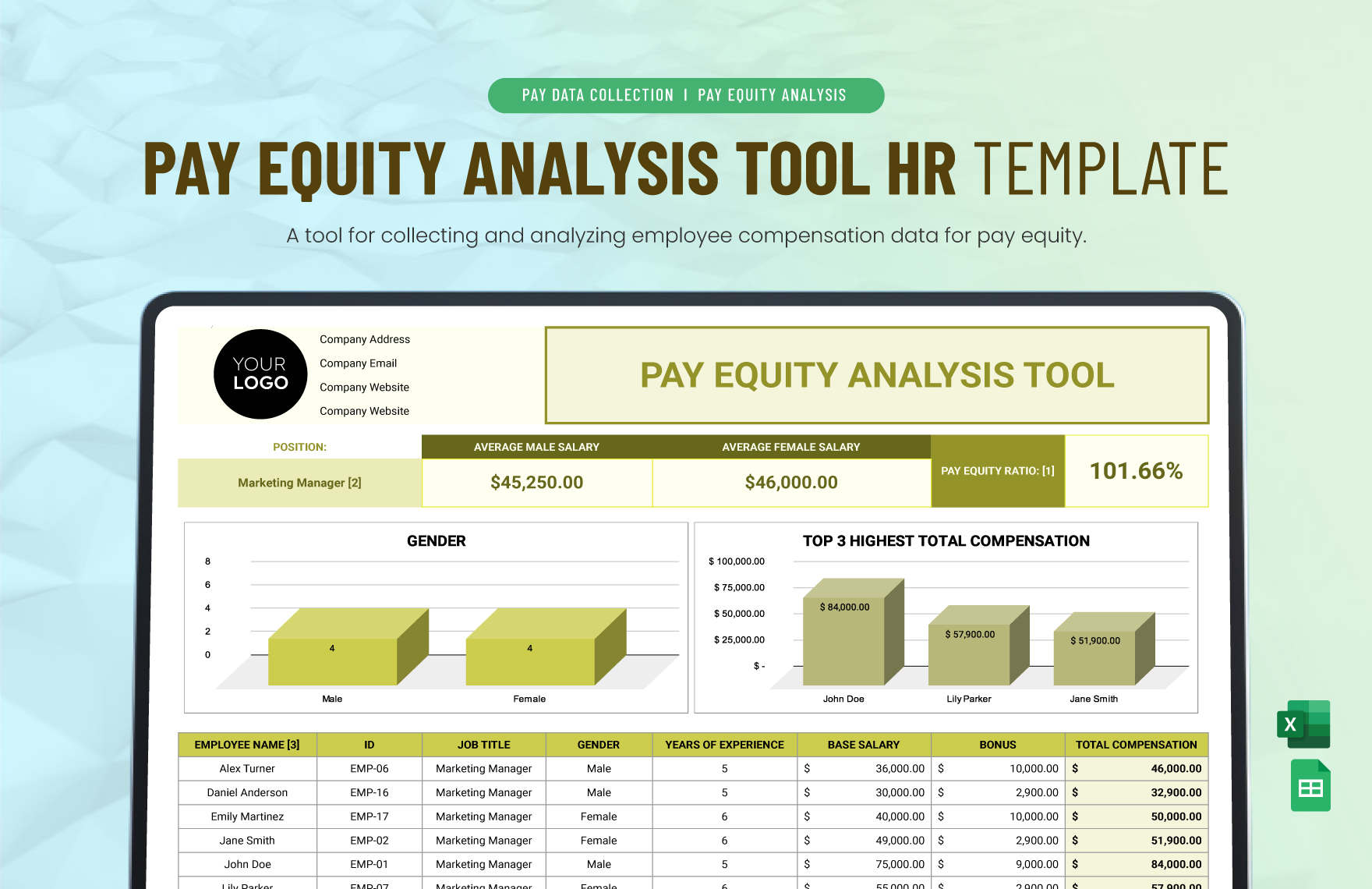 Page 5 HR Templates In Google Sheets Download In Word Google Docs 